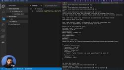 SwiftUI and Node.js Full Stack - Build Twitter - iOS 16 - Introduction to Express Instructional Video