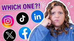 WHICH SOCIAL MEDIA PLATFORM SHOULD I USE?? Knowing the pros & cons 🤔 Instructional Video