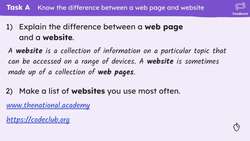 Features of a good website Instructional Video