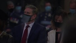 Johnson and Starmer attend service to mark anniversary of Battle of Britain News Clip