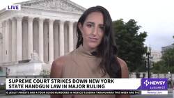 Supreme Court Strikes Down New York Gun Law, Expanding Gun Rights News Clip