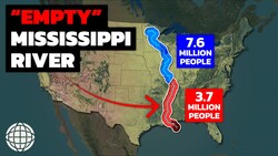 Why So Few Americans Live Along The Mississippi River, Especially In The South Instructional Video