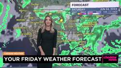 Your Friday Weather Forecast News Clip