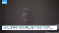 Hurricane Delta Weakens But Flooding Threatens Mississippi, Tennessee News Clip