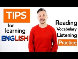 Lesson on TIPS on how to learn English (EXCELLENT tips to follow when learning ENGLISH !) Instructional Video