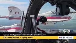 Canada Day flypast a homecoming for this Snowbirds pilot News Clip