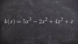 How to find the LC and degree of a polynomial by writing in standard form Instructional Video