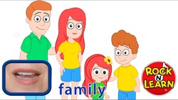 Learn English: My Family Instructional Video