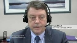 N.L. delays election as COVID-19 fears prompt poll workers' resignations News Clip