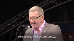 Len McCluskey: Disgraceful Tom Watson should be ashamed News Clip