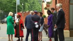 Charles and Camilla attend the Big Jubilee Lunch News Clip