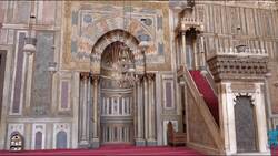 Egypt, Cairo - Mosque and Madrasa of Sultan Hassan - Minbar Stock Footage