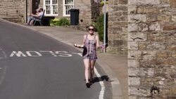 CLEAN : UK town celebrates VE Day with outdoor bingo News Clip