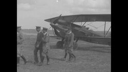 US Asst. Sec. of War Hanford MacNider in San Antonio for dedication of San Antonio Municipal Auditorium News Clip