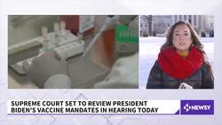 Supreme Court Weighs President Biden's Vaccine Mandates News Clip