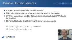 Cisco CCNA 200-301: The Complete Guide to Getting Certified - Global Security Best Practices Instructional Video
