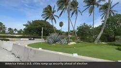 Security tightened ahead of U.S. election News Clip
