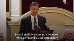 Jeremy Hunt prioritises tackling inflation over tax cuts amid pressure from Tory MPs News Clip