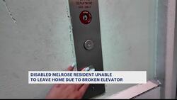 Disabled Melrose resident unable to leave her home due to broken elevators News Clip