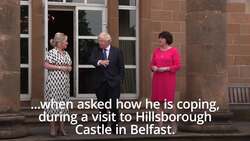 Boris Johnson says he is not suffering from new baby sleep deprivation News Clip