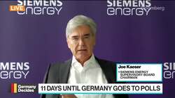 Germany Needs 10-Year Business Plan, Siemens Energy's Kaeser Says News Clip