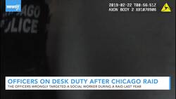 Chicago Officers Placed On Desk Duty After Wrongly Targeted Raid News Clip
