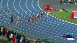American Battle fights to the finish line for 200-metre Diamond League victory in Rome News Clip