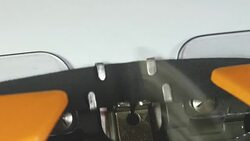 Close up footage of a person writing ISIS on an old typewriter, with sound Stock Footage