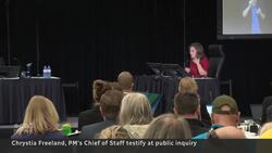 Convoy protests a ‘dangerous moment’ for Canada’s economy: Freeland News Clip