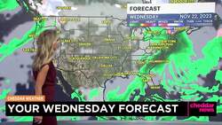 Your Wednesday Weather Forecast for Nov. 22, 2023 News Clip