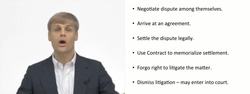 Settlements - Alternative Dispute Resolution Instructional Video