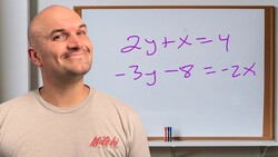 3 TIPS when Solving a SYSTEM OF EQUATIONS Algebraically Instructional Video