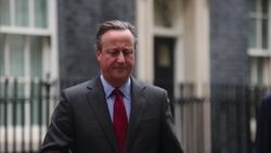 Slow motion: Ministers arrive and depart Downing Street News Clip