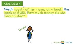 Representing Quantities of Money with Diagrams Instructional Video