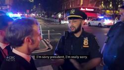 #TheMoment Macron called Trump over a presidential traffic jam News Clip