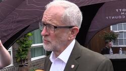 Jeremy Corbyn on Sir Kim Darroch and anti-Semitism at the Durham Miners' gala News Clip