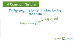 Reading and Writing Equivalent Expressions with Variables and Exponents Instructional Video