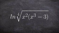 Expanding logarithmic expressions Instructional Video