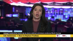 More high-profile Liberals endorse Carney for leader News Clip