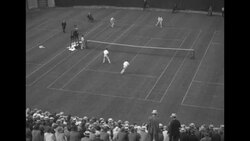 Tennis match trials in Forest Hills, NY, for Davis Cup US doubles team News Clip