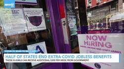 Half of States End Extra COVID Jobless Benefits News Clip