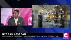 NYC Cashless Store Ban Will Even Consumer Playing Field, Says Bill's Sponsor News Clip