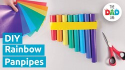 How to Make Paper Panpipes Instructional Video