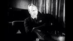 Television Exuctive Watches Programme Screening and Comments on it Stock Footage