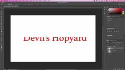 Rocking Out With Photoshop - How to Change the Shape of Text in Photoshop Instructional Video