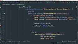 Comprehensive Android Developer Bootcamp - Firestore - Updating Data Instructional Video