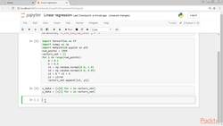 Predictive Analytics with TensorFlow 3.5: Getting Started with Tensorflow – Linear Regression and Beyond Instructional Video