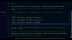 JavaScript Mastery from Zero to Hero - Prepare for Coding Interviews - Exercise - Group Objects in JavaScript Instructional Video