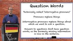 Question Word Order & Question Words Instructional Video