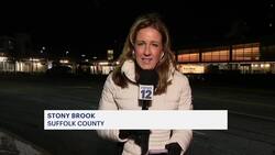 Suffolk police officer fighting for his life at Stony Brook University Hospital after chase and crash News Clip